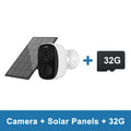3MP Wireless Security Wifi Camera Outdoor Solar Battery Camera PIR Spotlight Security Solar Camera Security Protection