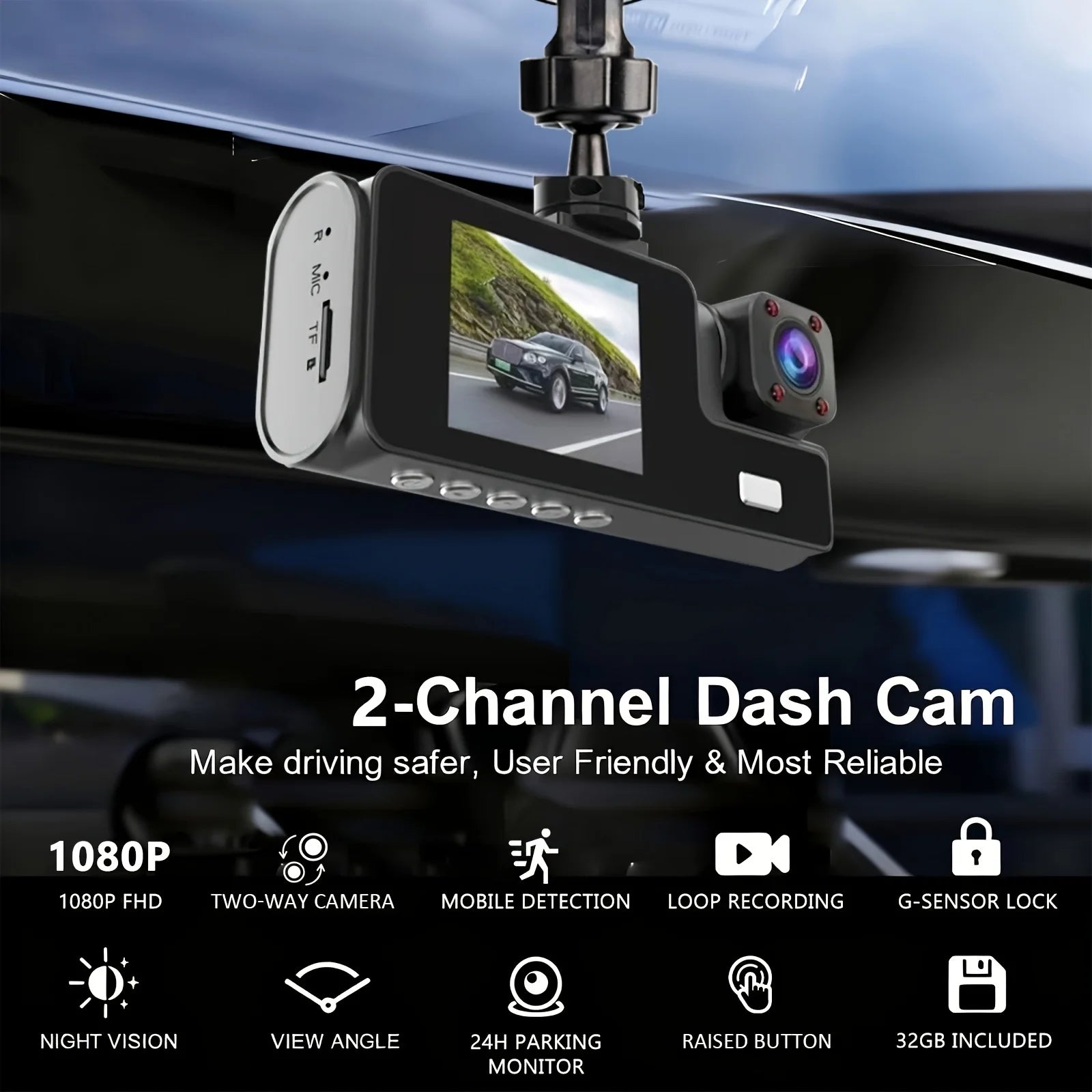 Car security cameras help catch theft, vandalism, or accidents. They offer peace of mind by recording events inside