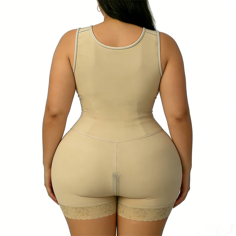 Faja Bodysuit Corset Top Bustier Slimming Shapewear Women Underwear Body Shaper Original Colombian Girdles Modeling Postpartum