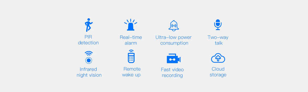 3MP Wireless Security Wifi Camera Outdoor Solar Battery Camera PIR Spotlight Security Solar Camera Security Protection
